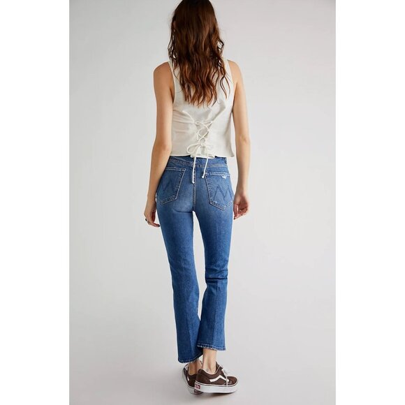MOTHER Blue Flare Jeans - Picture 1 of 7